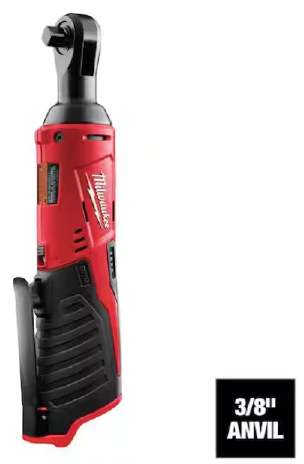 2457-20 M12 Cordless 3/8" Sub-Compact 35 ft-Lbs 250 RPM Ratchet w/ Variable Speed Trigger